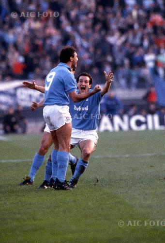 celestini costanzo Napoli 1985 italian championship 1985 1986 joy goal 1-2 