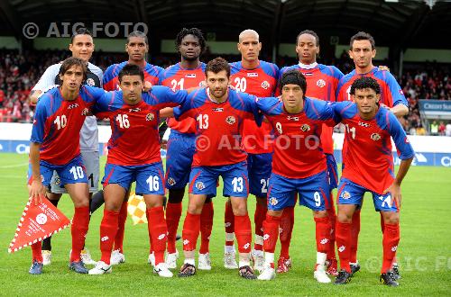 Roy Myrie Winston Parks Junior Diaz Douglas Sequeira  Cristian Bolanos Michael Barrentes Costa Rica 2010 Sion, Suisse. 