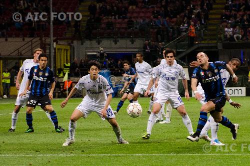 Shalke04 Wesley Sneijder Inter 2010 Milano, Milano. 