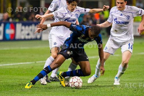 Inter Atsuto Uchida Shalke04 2010 Milano, Milano. 