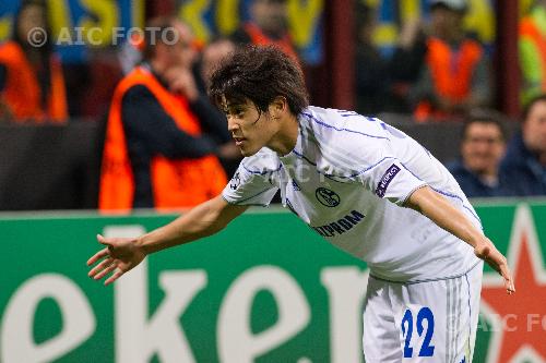 Shalke04 2010 Uefa Champions League 2010-2011 Quarter-finals, 1st leg 