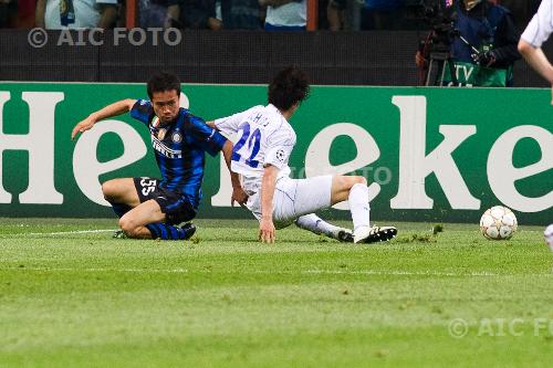 Shalke04 Yuto Nagatomo Inter 2010 Milano, Milano. 