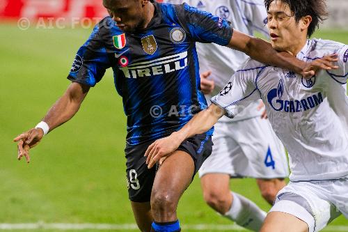 Inter Atsuto Uchida Shalke04 2010 Milano, Milano. 