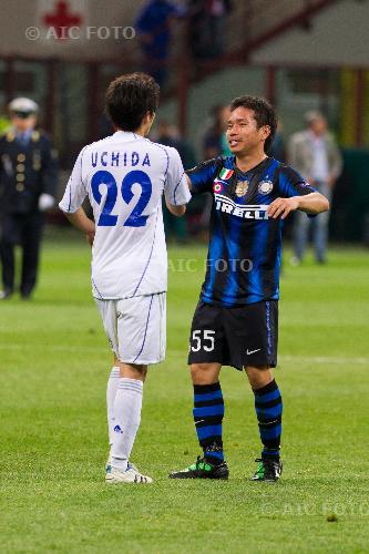 Shalke04 Yuto Nagatomo Inter 2010 Milano, Milano. 