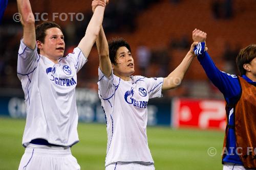 Shalke04 2010 Uefa Champions League 2010-2011 Quarter-finals, 1st leg 