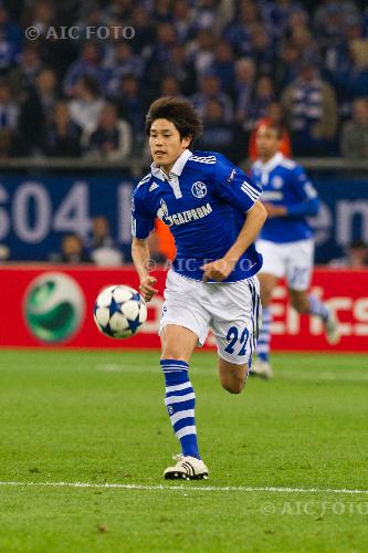 Shalke04 2010 Uefa Champions League 2010-2011 Quarter-finals, 1st leg 