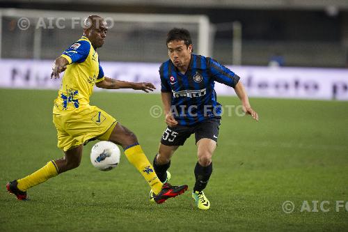 Inter Luciano Siqueira De Oliveira Chievo Verona 2012 Verona, Italy. 