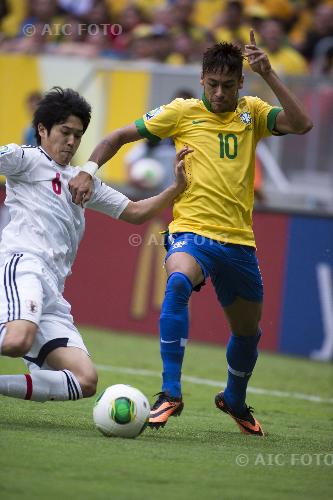 Brazil Atsuto Uchida Japan 2013 Brasilia, Brazil. 