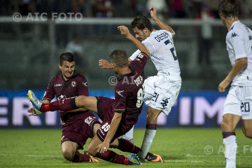 Cagliari Andrea Coda Emerson Ramos Borges Livorno 2013 Livorno, Italy. 