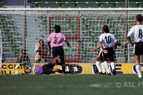 Palermo 1991 1992 italian championship 1991 1992 Serie B Italy. 