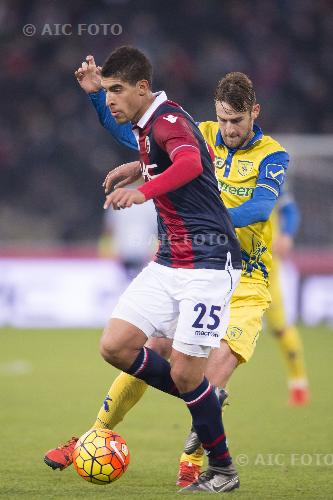 Bologna Nicola Rigoni Chievo Verona 2016 Bologna, Italy. 