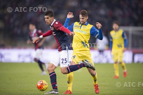 Bologna Nicola Rigoni Chievo Verona 2016 Bologna, Italy. 