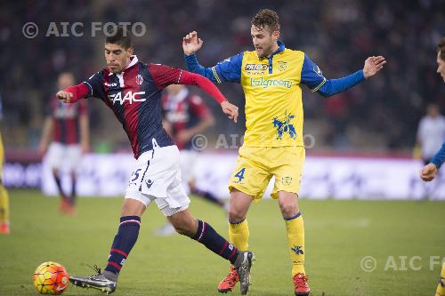 Bologna Nicola Rigoni Chievo Verona 2016 Bologna, Italy. 