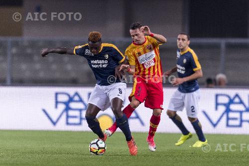 Benevento Moise Bioty Kean Hellas Verona 2017 Verona, Italy. 