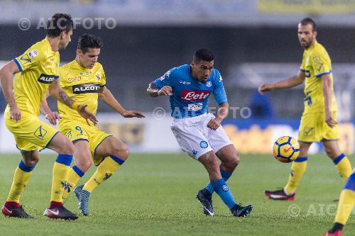 Napoli Mariusz Stepinski Chievo Verona 2017 Verona, Italy. 