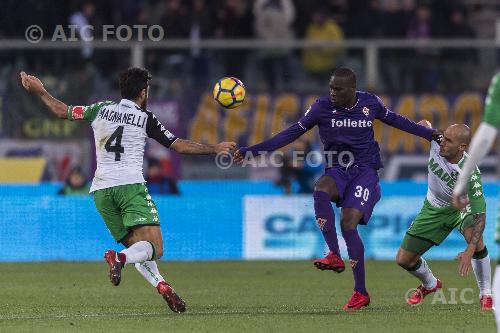 Fiorentina Paolo Cannavaro Sassuolo Francesco Magnanelli Artemio Franchi final match between Fiorentina 3-0 Sassuolo Firenze, Italy. 