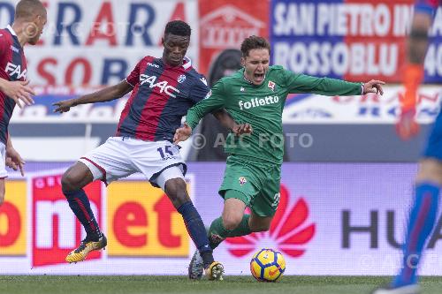 Fiorentina Ibrahima Mbaye Bologna 2018 Bologna, Italy. 