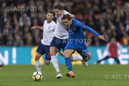 Italy James Tarkowski England 2018 London, England. 