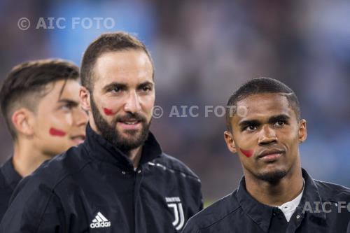 Juventus Gonzalo Gerardo Higuain Juventus Paulo Exequiel Dybala Allianz final match between Juventus 0- 1 Napoli Torino, Italy. #un rossoallaviolenza 
