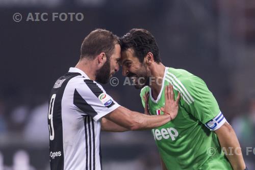 Juventus Gonzalo Gerardo Higuain Juventus 2018 Milano, Italy. Final Joy 