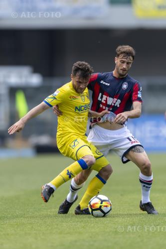 Chievo Verona Andrea Barberis Crotone 2018 Verona, Italy. 