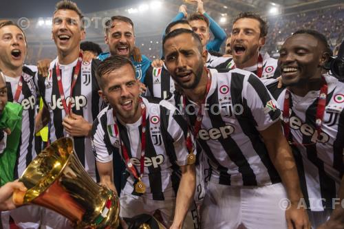 Juventus Federico Bernardeschi Juventus Kojo Kwadwo Asamoah Juventus 2018 italian championship 2017 2018 Tim Cup,Final 