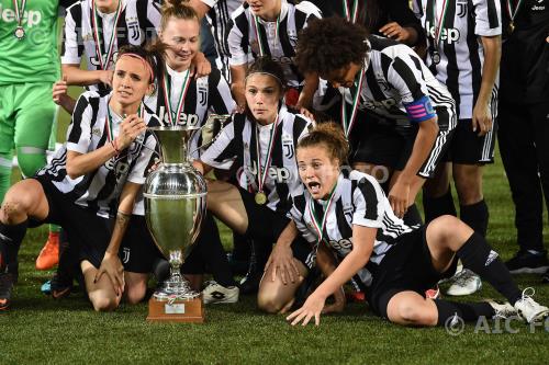 Juventus Aurora Galli Juventus Barbara Bonansea Women s italian championship 2017 2018 Playoff Silvio Piola final match between Juventus 5-4 Brescia 