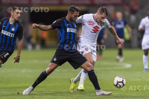 Inter Andrea Belotti Torino 2018 Milano, Italy. 
