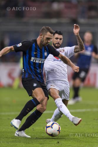 Inter Roberto Soriano Torino 2018 Milano, Italy. 