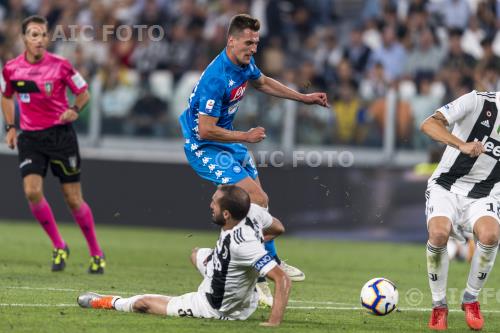 Napoli Giorgio Chiellini Juventus 2018 Torino, Italy. 