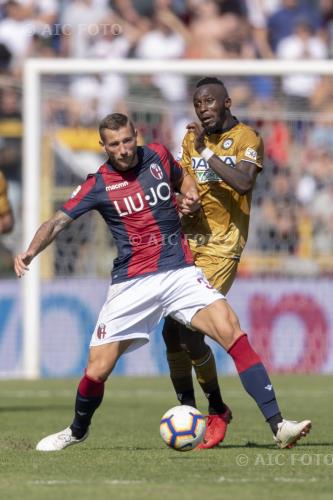 Bologna Seko Mohamed Fofana Udinese 2018 Bologna, Italy. 