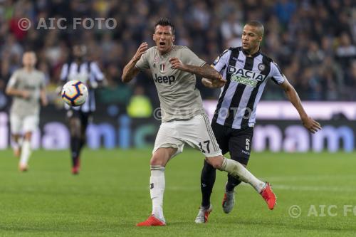 Juventus William Troost-Ekong Udinese 2018 Udine, Italy. 