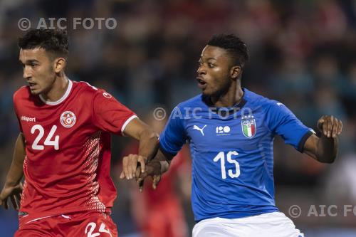 Tunisia Claud Adjapong Italy 2018 Vicenza, Italy. 