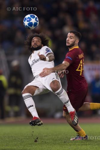 Real Madrid Konstantinos Manolas Roma 2018 Roma, Italy. 