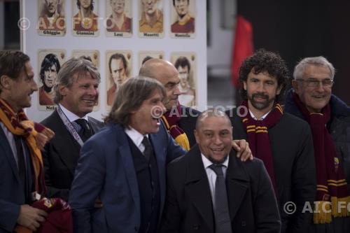 Roma Bruno Conti Roma Roberto Carlos Uefa Champions League  2018 2019 Group stage - Group G- Match 5 Olimpic final match between Roma 0-2 Real Madrid 