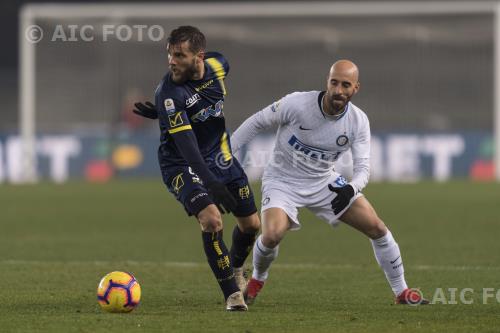 Chievo Verona Borja Valero Iglesias Inter 2018 Verona, Italy. 
