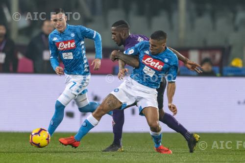 Napoli Edimilson Fernandes Ribeiro Fiorentina 2019 Firenze, Italy. 