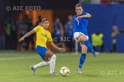 Italy Debinha Debora Cristiane de Oliveira Brazil 2019 Valenciennes, France. 
