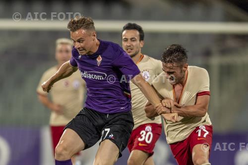 Fiorentina Atalay Babacan Galatasaray Yunus Akgun Artemio Franchi match between Fiorentina 4-1 Galatasaray Firenze, Italy 