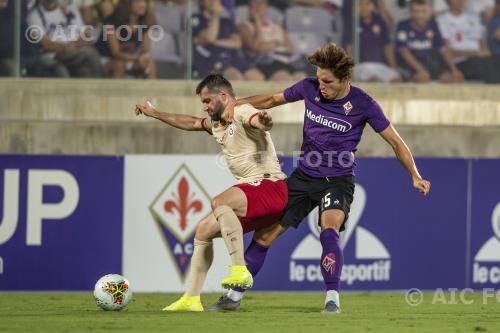 Fiorentina Omer Bayram Galatasaray 2019 Firenze, Italy Joy  Goal 3-1 