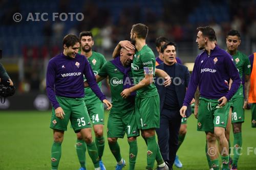 Fiorentina Marco Benassi Fiorentina Franck Ribery Fiorentina 2019 Italian championship 2019 2020 6°Day 