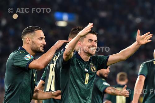 Italy Danilo D Ambrosio Italy 2019 Roma, Italy. Joy Goal 1-0 