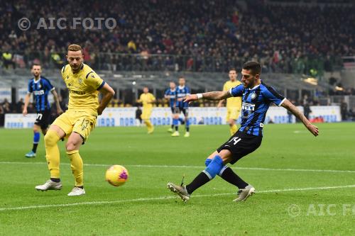 Inter Amir Kadri Rrahmani Hellas Verona 2019 Milano, Italy 