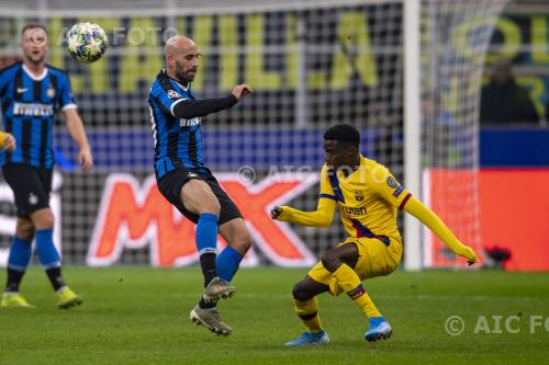 FC Barcelona Borja Valero Iglesias Inter 2019 Milano, Italy. 