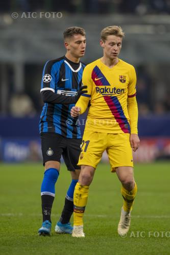 Inter Frenkie de Jong FC Barcelona 2019 Milano, Italy. 