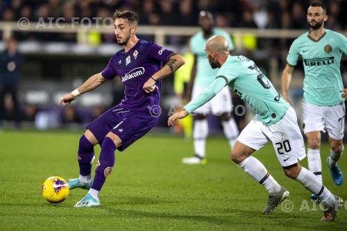 Fiorentina Borja Valero Iglesias Inter 2019 Firenze, Italy 