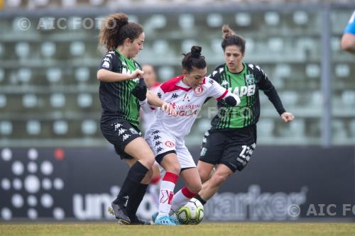 Sassuolo Femminile Noemi Manno Pink Bari Emma Errico Enzo Ricci match between Sassuolo Women 2-1 Pink Bari Sassuolo, Italy 