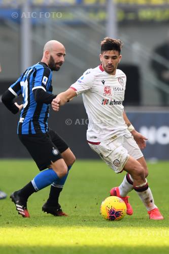 Cagliari Borja Valero Iglesias Inter 2020 Milano, Italy 