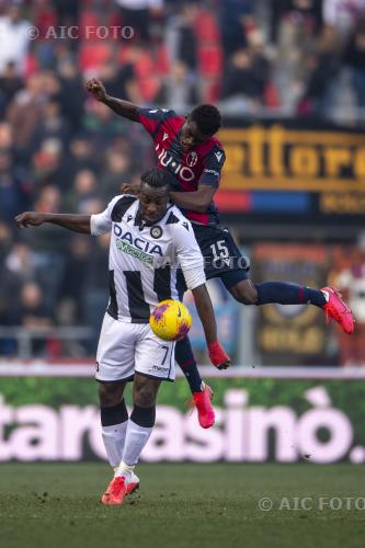 Udinese Ibrahima Mbaye Bologna 2020 Bologna, Italy 