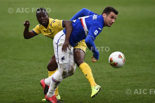 Sampdoria Emmanuel Agyemang-Badu Hellas Verona 2020 Parma, Italy 
